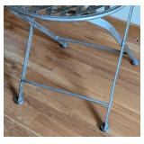 Decorative Metal Folding Chair
