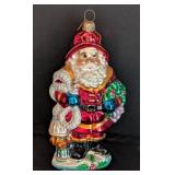 Christopher Radko Firefighter Santa