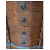 Lovely Walnut Jewelry Armoire