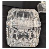 Petite Waterford Crystal Vase, Candleholder and Dessert Cup