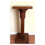 Vintage Arts and Crafts / Mission Style Wooden Plant Stand