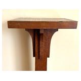 Vintage Arts and Crafts / Mission Style Wooden Plant Stand