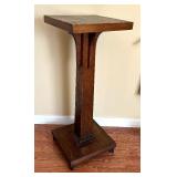 Vintage Arts and Crafts / Mission Style Wooden Plant Stand