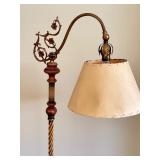 Beautiful Vintage Floor Bridge Lamp