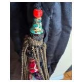 Vintage Flapper Style Dress with Hand Embroidered Accents