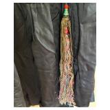 Vintage Flapper Style Dress with Hand Embroidered Accents