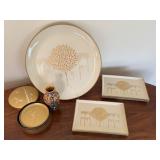 Vintage Otagiri, Japan Golden Mist Snack Serving Set and More