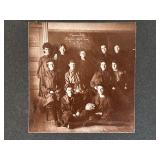Antique 1903 Black and White Brown