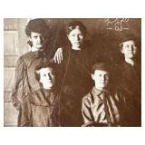 Antique 1903 Black and White Brown