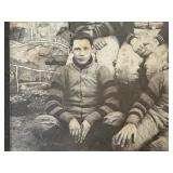 Antique 1903 Black and White Brown