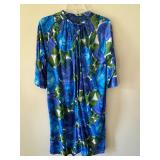 Vintage Loungees Floral Design House Coat / Nightgown