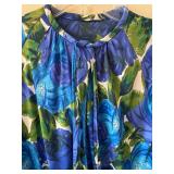 Vintage Loungees Floral Design House Coat / Nightgown