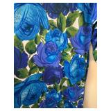 Vintage Loungees Floral Design House Coat / Nightgown