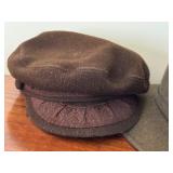 Three Vintage Hats including an Authentic Greek Fisherman