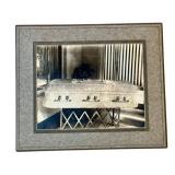 Two Antique Black and White Funeral / Casket Photographs