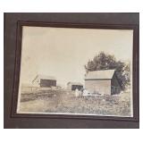 Collection of Black and White Rural Life Antique Photographs