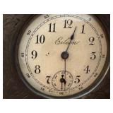 Antique Eileen Silver Travel Clock