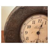 Antique Eileen Silver Travel Clock