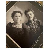 Antique Photo Album with Black and White Antique Photographs