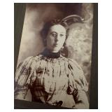 Antique Photo Album with Black and White Antique Photographs