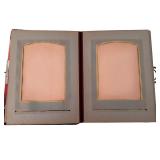Antique Photo Album with Black and White Antique Photographs