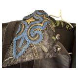 Antique Dress with Embroidered Collar