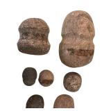 Native American Antique Mauls and Ax Heads / Native American Artifacts