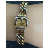Vintage Two Tone Burberry Bracelet