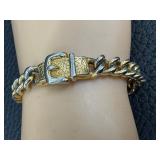 Vintage Two Tone Burberry Bracelet