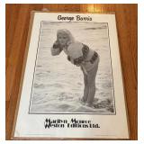 Vintage George Barris Marilyn Monroe Weston Editions Ltd Poster