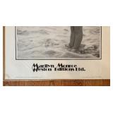 Vintage George Barris Marilyn Monroe Weston Editions Ltd Poster