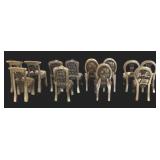 Chair Figurine Table Place Card Holders