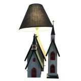 Handcrafted Birdhouse Lamp and Handcrafted Decorative Birdhouse