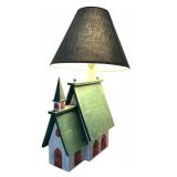 Handcrafted Birdhouse Lamp and Handcrafted Decorative Birdhouse