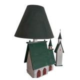 Handcrafted Birdhouse Lamp and Handcrafted Decorative Birdhouse