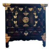 Vintage Chinese Style Cabinet / Vintage Asian Nightstand