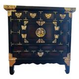 Vintage Chinese Style Cabinet / Vintage Asian Nightstand