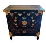 Vintage Chinese Style Cabinet / Vintage Asian Nightstand