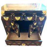 Vintage Chinese Style Cabinet / Vintage Asian Nightstand