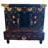 Vintage Chinese Style Cabinet / Vintage Asian Nightstand