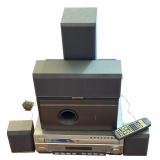 Pioneer DVD Receiver XV-HTD510 and Speakers