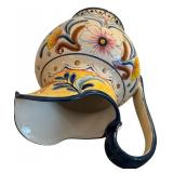 Beautiful Blue Talavera Pitcher
