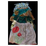 Four Vintage Aprons