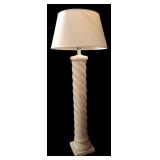 Large White Floor Lamp