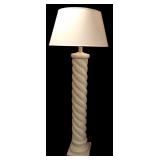 Large White Floor Lamp