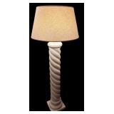 Large White Floor Lamp