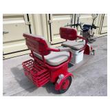 2025 SDLANCH Electric Tricycle Mini Golf Cart (IRGC40) - Red