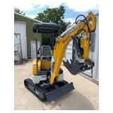 2025 SDLANCH Mini Excavator, Yanmar Engine, 23 HP, Diesel (SDLE20 / IRE200)