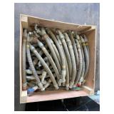 Crate of Industrial Hoses, 1.25-inch Diameter, 200 PSI, 90 Short  26CL