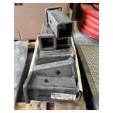 Buyers Products RT25806 Receiver Tubes, 2 Inch by 6 Inch with 5/8 Inch Pin Holes